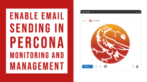 email sending percona monitoring and management