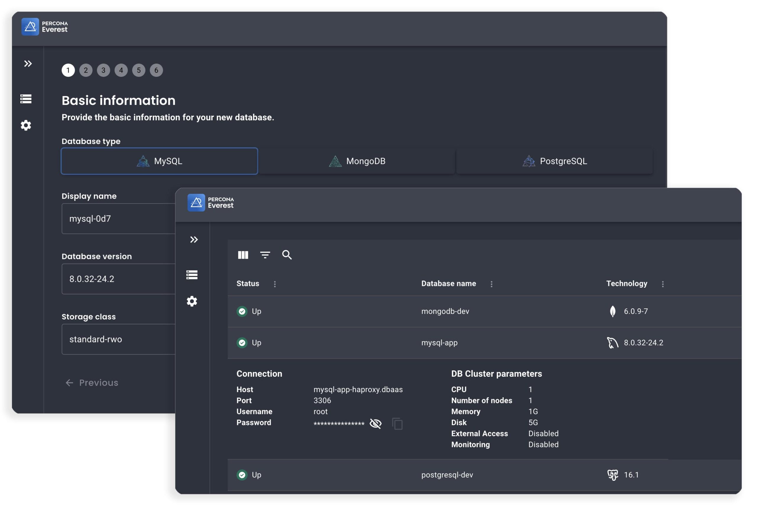 Percona Everest Dark 