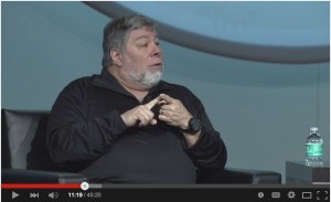 Apple legend Steve Wozniak at Percona Live 2015
