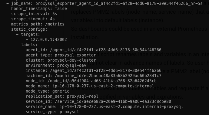 VM configuration files