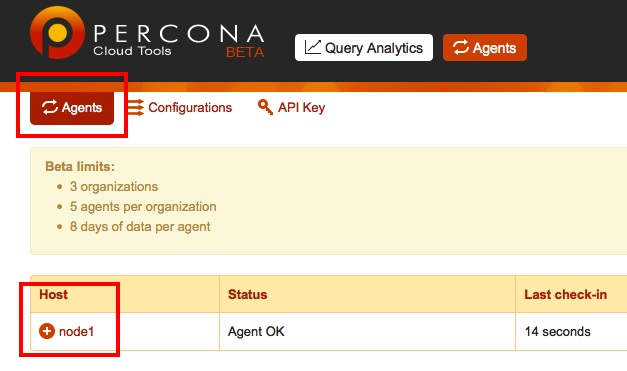 Percona Cloud Tools for MySQL: Quick installation Guide