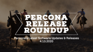 percona software releases