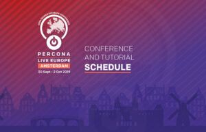 Percona Live Schedule 2019