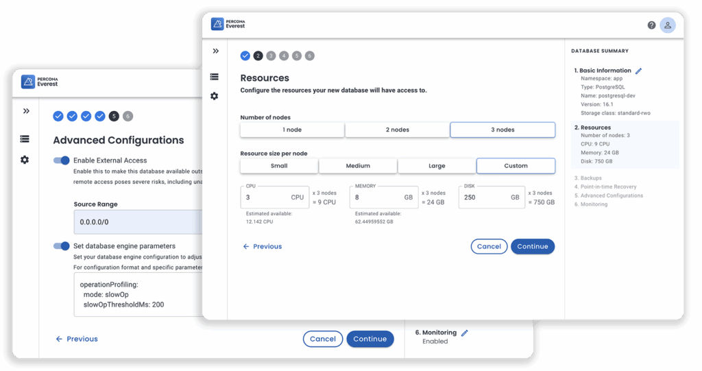 Percona Everest Beta Scale