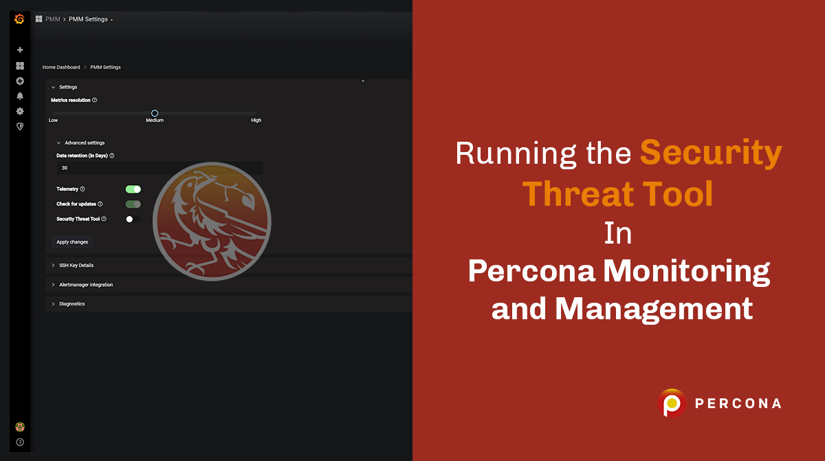 Running Security Threat Tool In Percona Monitoring and Management For ...