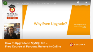 upgrade to MySQL 8