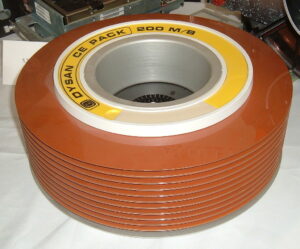 very old disk storage