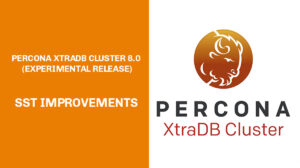 xtradb sst improvements